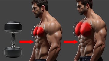 BUILD HUGE CHEST with These 8 Perfect Exercises | Dumbbell Only