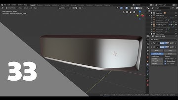 Blender 2.8 Car Modeling Tutorial - Part 33 (Front Shell Guide)