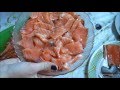 Вкусно и просто! Малосольная семга.Preparing the house and simply delicious , salted salmon .