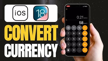 How To Convert Currency In Calculator App On iPhone (iOS 18)