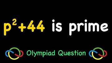 Solving a Nice Number Theory Problem | Dealing with Prime Numbers | p and p^2+44 are Primes