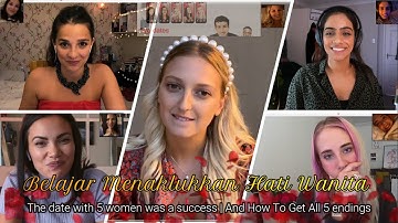 Belajar Menaklukkan Hati Wanita | Five Date Gameplay Walkthrough - And How To Get All 5 endings |End