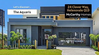 HOUSE TOUR: Aquaris 46 display home by McCarthy Homes. Located at 24 Clover Way, Helensvale QLD.