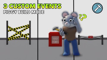 🧯 3 EVENTS using Decals [Pt. 2] | Piggy Build Mode - Roblox