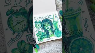 Dibujo Todo Lo Que Pinterest Me Dice Pero Verde