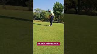 death distance #golf #golfshot #golflovers #golfjourney #passion #fyp #nature #seniorliving #oldies