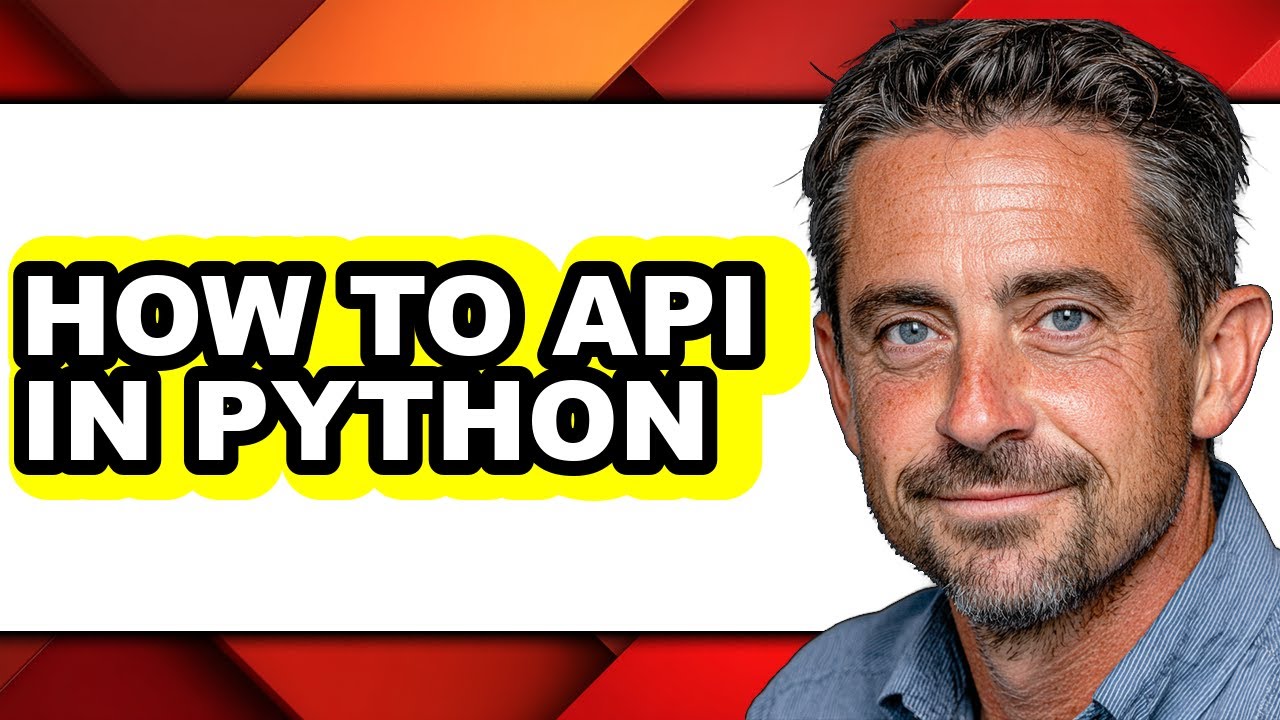 How to Api in Python (easy Method) - YouTube