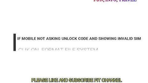 ALCATEL 2051X SIM NETWORK UNLOCK (INVALID SIM) FURIOUS GOLD