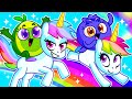 Rainbow Unicorn 😍 Do You Want to Be My Friend? 🦄 +More Kids Songs &amp; Nursery Rhymes by VocaVoca 🥑
