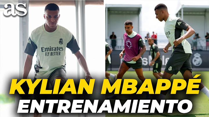 MBAPPÉ regresa a los ENTRENAMIENTOS con el REAL MADRID entre las especulaciones por su FÍSICO