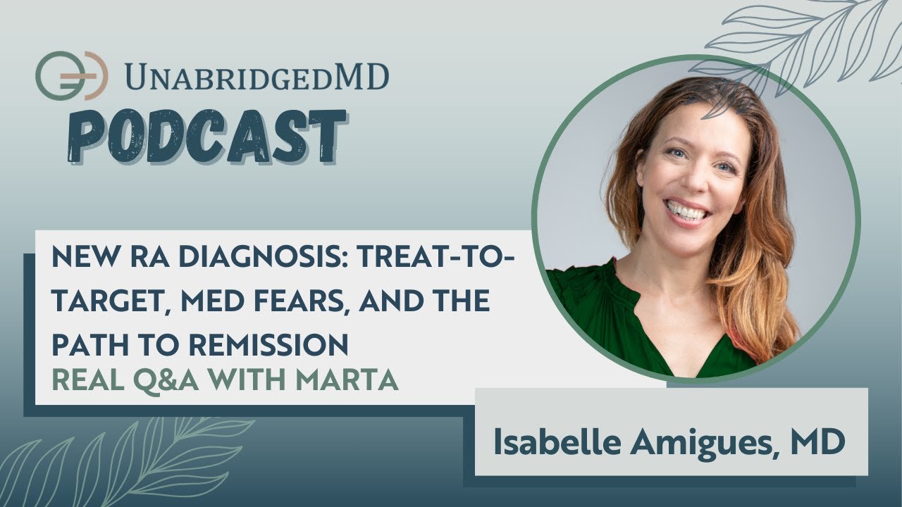 New RA Diagnosis: Treat-to-Target, Med Fears, and the Path to Remission (Real Q&A)