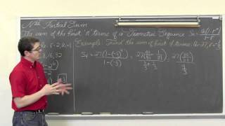 Partial Sum Geometric Sequences