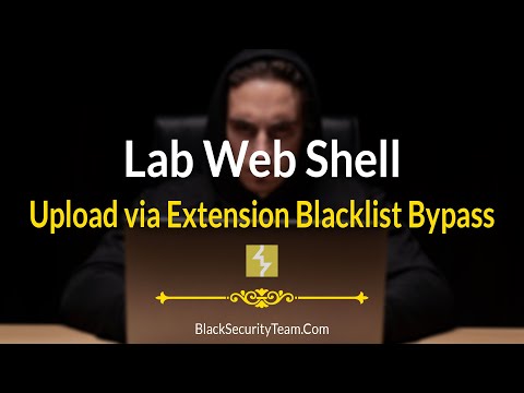 💉 Lab Web Shell Upload via Extension Blacklist Bypass