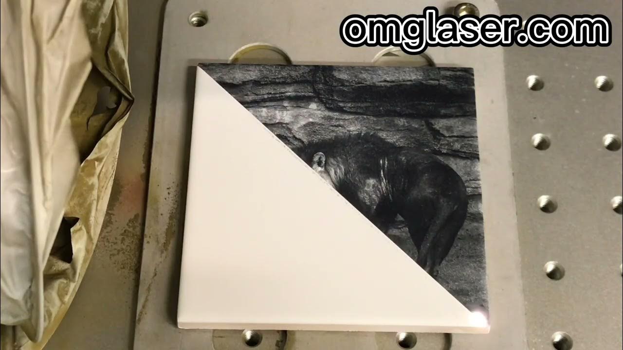 NWT (Norton white tile method) Fibre Laser engraving YouTube