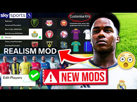 I Downloaded *NEW* FC 24 MODS and it FIXED Career Mode! 