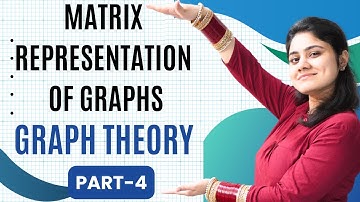 Introduction to Matrix Representation of graphs|Graph Theory|Discrete Mathematics|Dream Maths