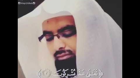 تلاوة رائعه من سوره النحل يتلوها الشيخ ناصر القطامي♥️