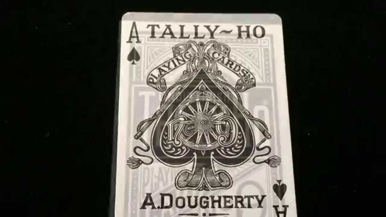 トランプレビュー TALLY-HO（タリホー）サークルバック U.S.PLAYING