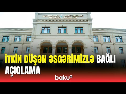 Əsgərimiz Ermənistanla sərhəddə itkin düşdü | MN-dən məlumat