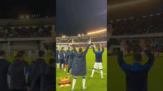 Cfare atmosfere ne Goteborg - Shpaloset flamuri gjiganda ne stadiu- PAMJET