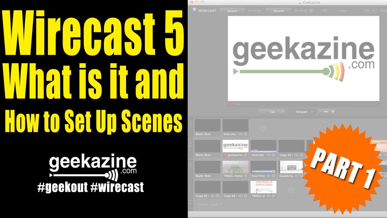 Wirecast 5 Part 1: What is it? How To Ramp up Your Video Production ...