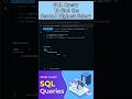 SQL query to Find the Second Highest Salary #shorts #sql #mysql #database #dataanlysis #excel #viral