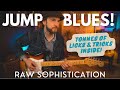 Jump blues lead guitar dirty jazz licks vintage swagger  searing tone junior watson style lesson