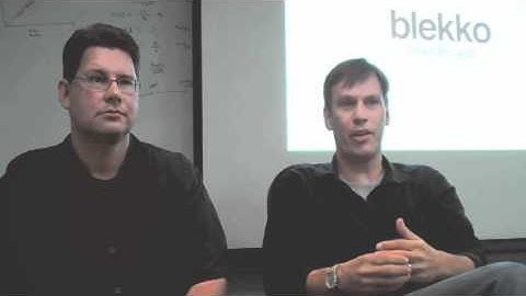 Michael Arrington interviews the Blekko founders