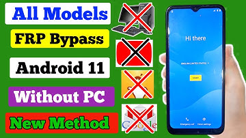all Model frp bypass android 11 2022 Google account Bypass WithOut pc 2023