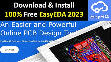 How to Download & Install EasyEDA 2023 | 100% Free & Fully Licensed Version