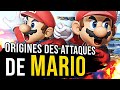 Mario  origines des attaques smash bros