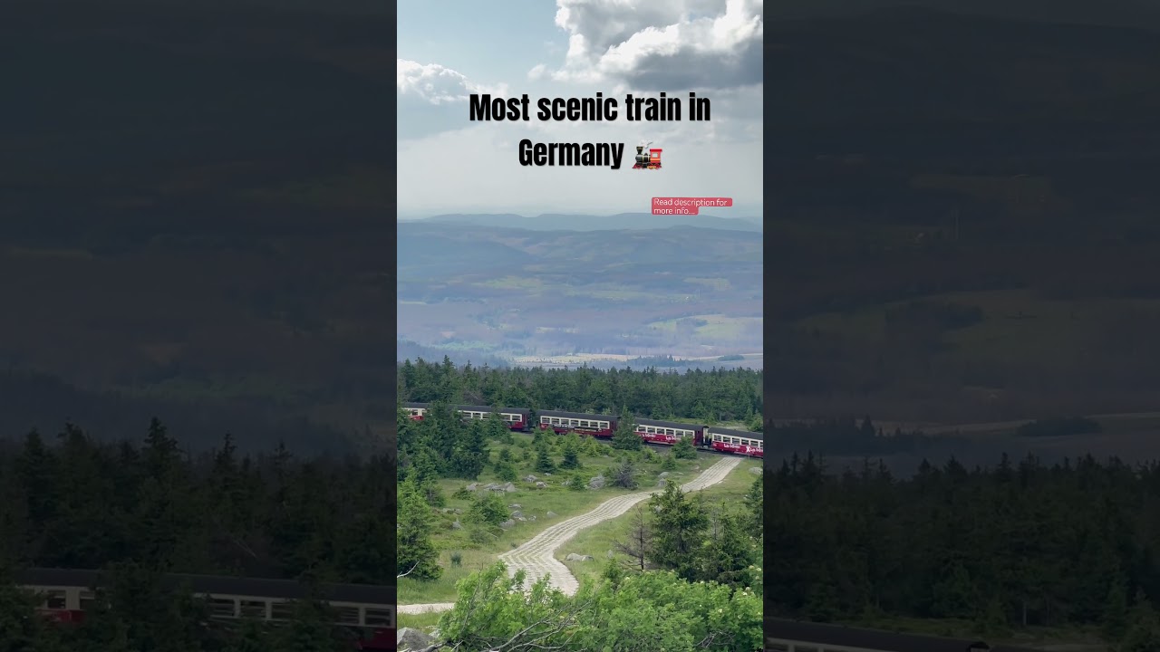 Have you ever travelled by this nostalgic Brockenbahn? 🚂 