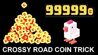CROSSY ROAD CHEAT: THE COIN TRICK | How to get unlimited Coins (Android, iOS) | Ad Glitch - No Hack screenshot 3