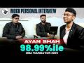 CAT Exam Preparation | Mock Personal Interview of Ayan Shah | 98.99 Percentile