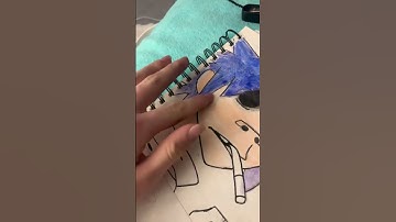 Drawing 2D from Gorillaz! Phase 1 of 4! #fyp #band #gorillaz #drawing #2D #2dgorillaz #Gorillaz2D