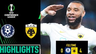 Nk Celje Vs Aek Athens 0-4 Highlights Conference League Νκ Τσέλιε - Αεκ Αθήνας