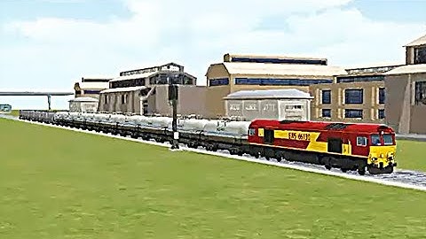 Train Sim - Port of Call Using British Rail Class 66 - Simulasi Kereta Api