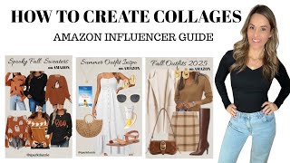 Creating Eye Catching Collages for Amazon Influencer Using Canva