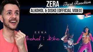 First Reaction | ZERA - ALKOHOL & DISKO (OFFICIAL VIDEO) Prod. by Jhinsen