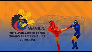 Asia and Oceania SAMBO Championships 2026 - Manila. Philippines - Official Trailer