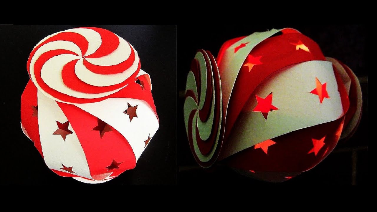 DIY lampshade/lantern for fairy lights - learn how to make a small paper lamp shade - EzyCraft