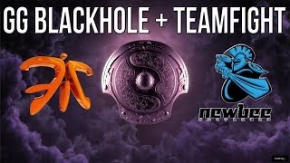 Fnatic GG Blackhole + Teamfight vs. Newbee @ TI4 Group Stage