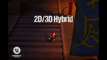 2D/3D Hybrid UE5 Project | Berkayw