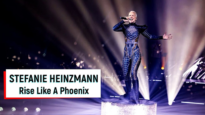 Stefanie Heinzmann singt "Rise Like A Phoenix" von Conchita Wurst - ESC Mania 2025