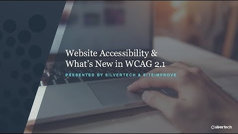 Website Accessibility & What