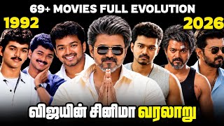 Download lagu Joseph Vijay 🔥 69  Films Evolution History | Ugly Hero to CM (முழு கதை) 