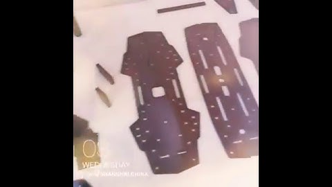 Custom Made Carbon Fiber CNC Frames for UAV/Drone/Helicopter