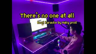 Video thumbnail of "There’s No One At All - Sơn Tùng MTP - Karaoke Beat Chuẩn"