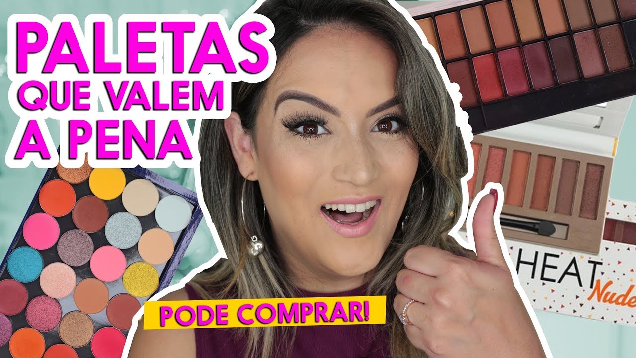 PALETAS Nacionais PIGMENTADAS, BOA e BARATA até 40 Reais