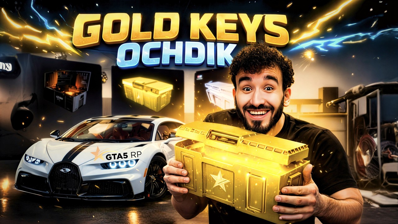 QIZIQIB GOLD KEYS OCHDIK | GTA 5 RP